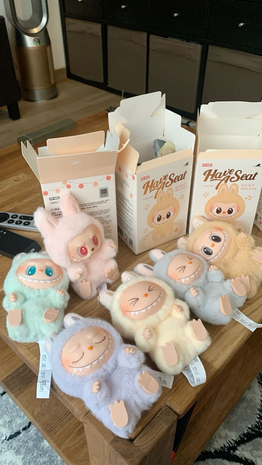 L-bubu Doll Character Action Figure Design Figures Collectible Toys Home Decorations The Monsters Big Energy Series Blind Box Cute Toy Decor Gift (Random Color - 1 Pc)